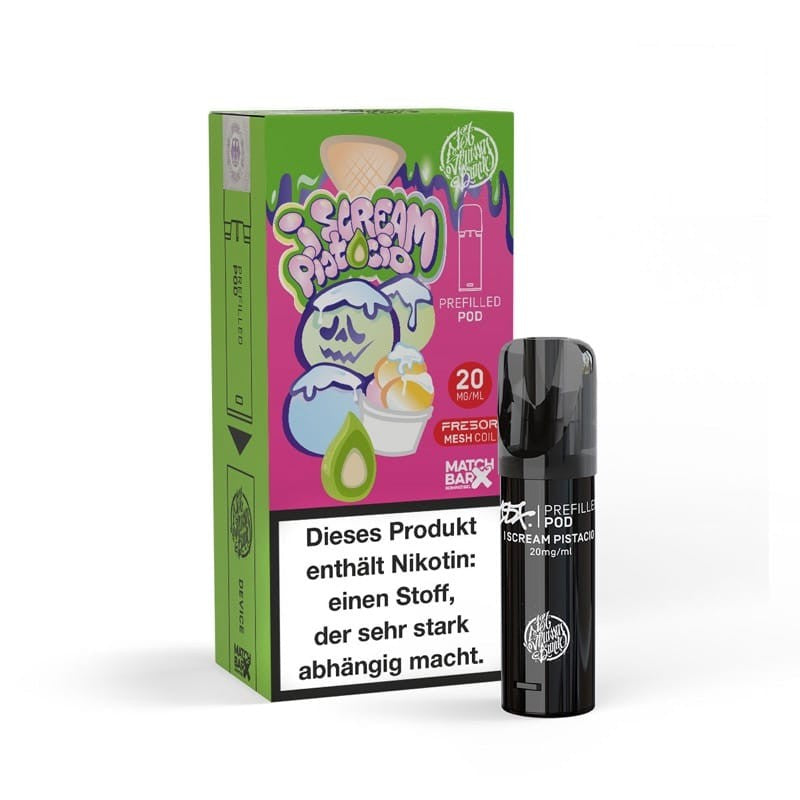 187 - I Scream Pistacio Prefilled Pod 20 mg