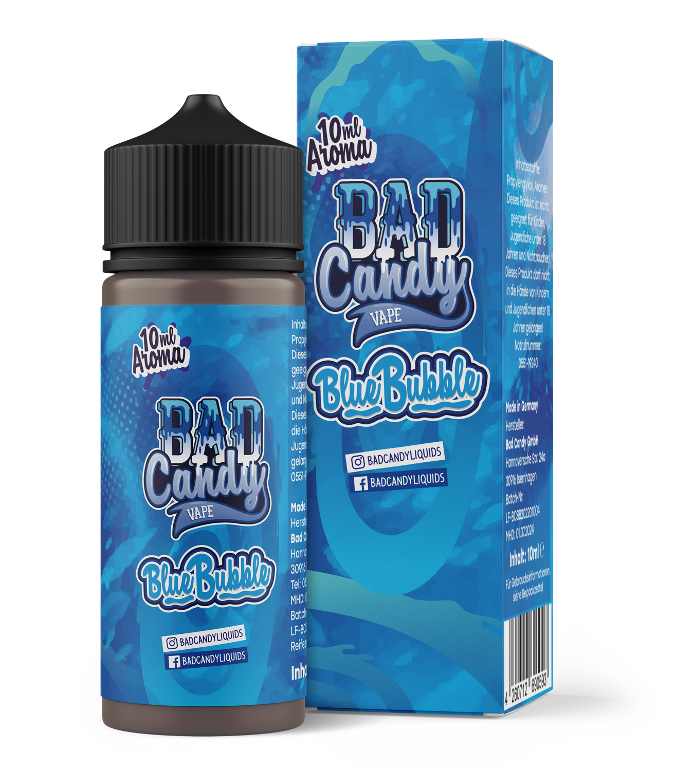 Blue Bubble 10ml Longfill