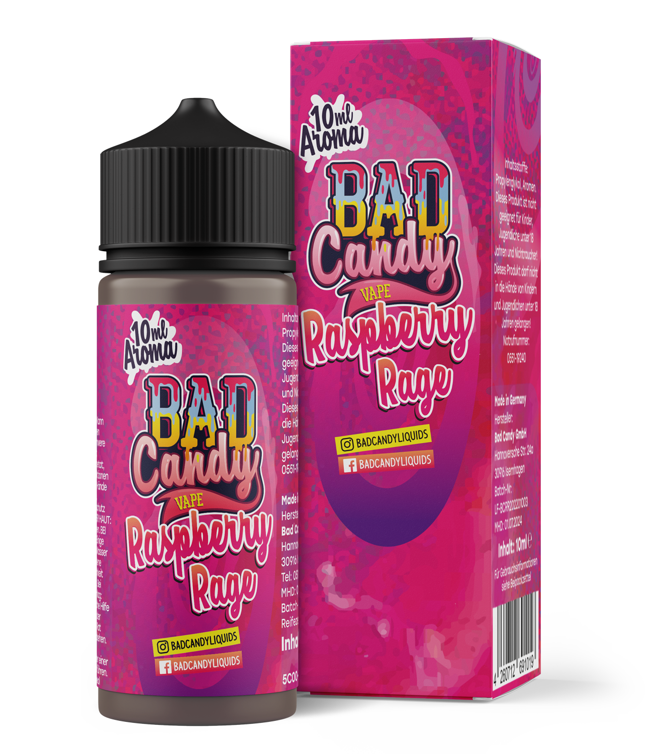Raspberry Rage 10ml Longfill