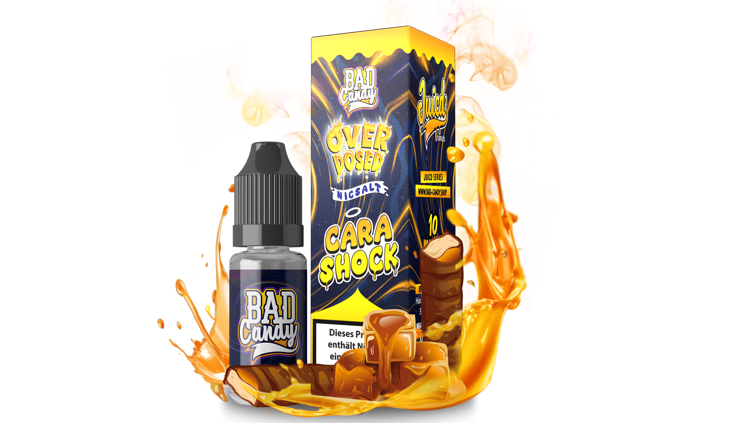 Bad Candy Juicd Overdosed Cara Shock - Nikotin Salz Liquid
