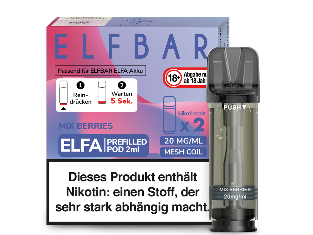 Elfbar Pods Mix Berries 20 mg kaufen