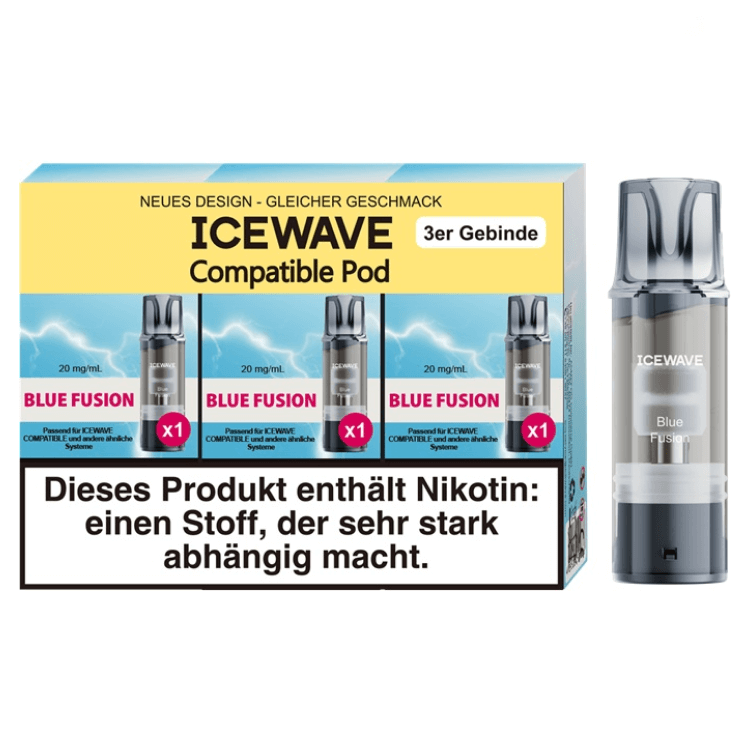 vuse pro smart erfahrungen 187 Pods - Blue Devil - Liquid Pod - 2 ml / Nikotin 20 mg - 2er Pack main image 1