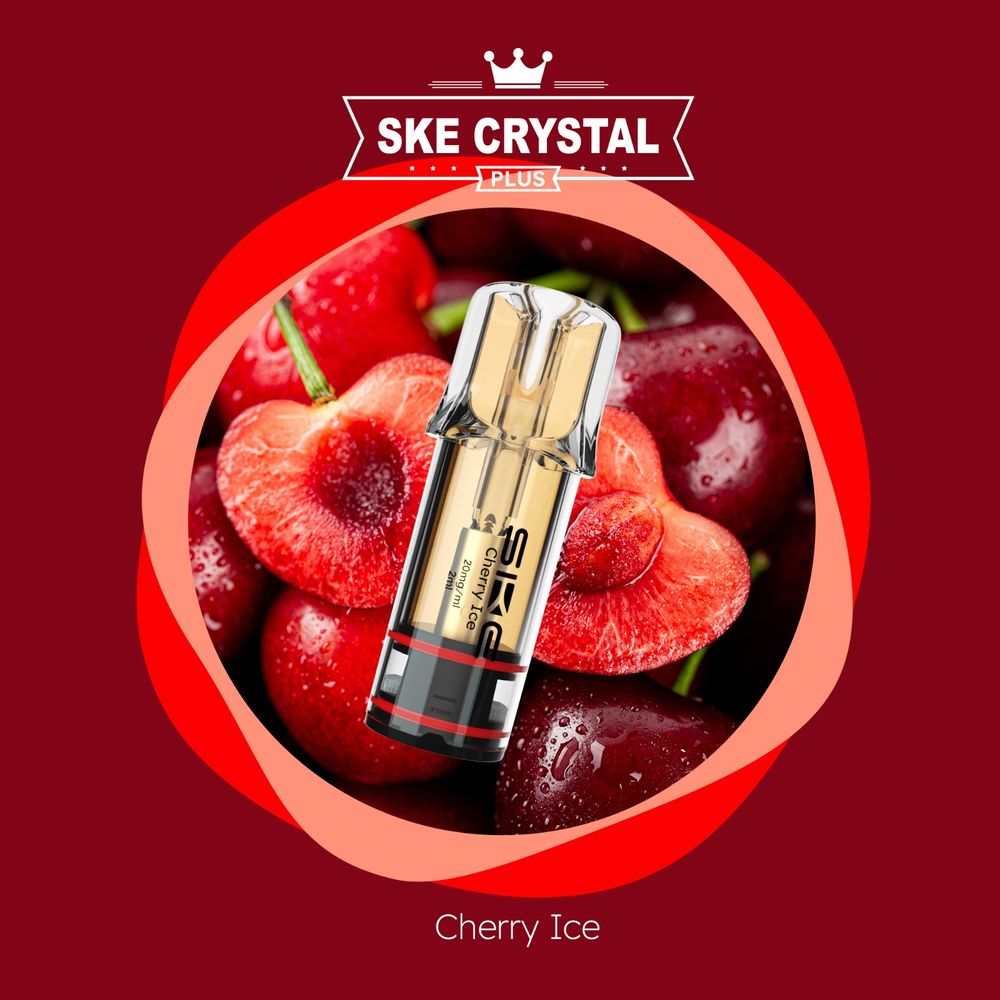 SKE Crystal PLUS Cherry Ice