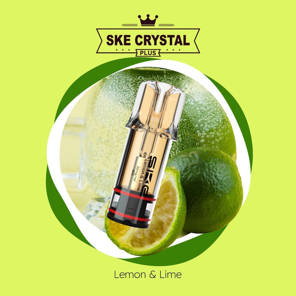 SKE Crystal PLUS Lemon Lime