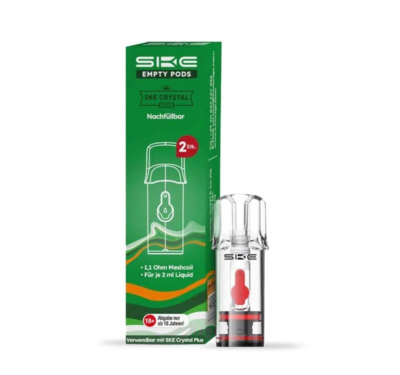 Crystal Plus Leer Pods 2er Pack