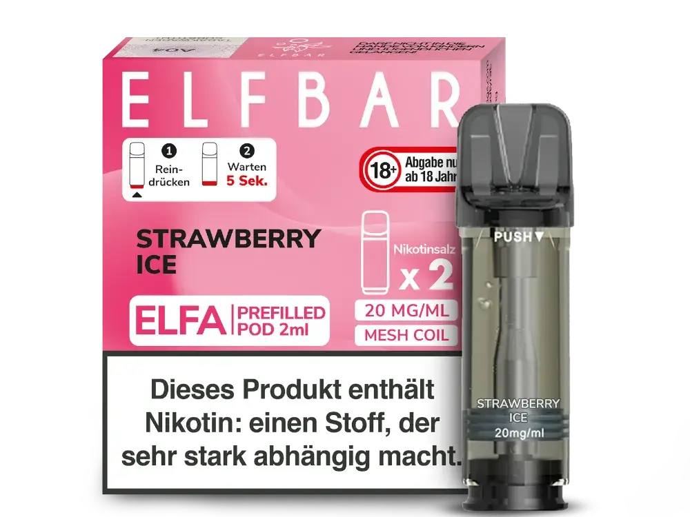 elfbar elfa pods günstig kaufen Elfbar Elfa Pods kaufen - 2er Pack - 7,99 €
