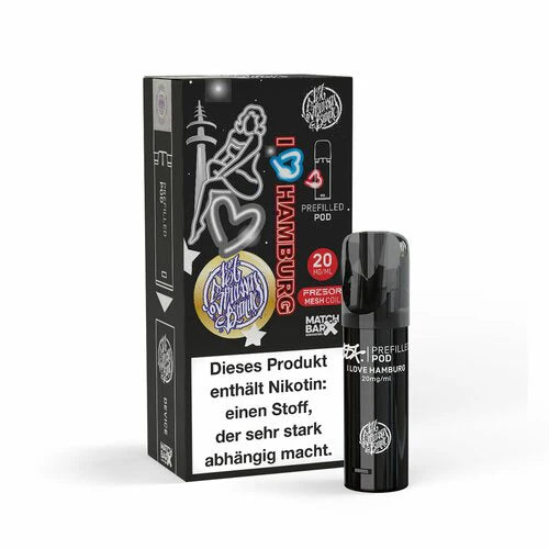 187 strassenbande I love Hamburg prefilled pod 20mg