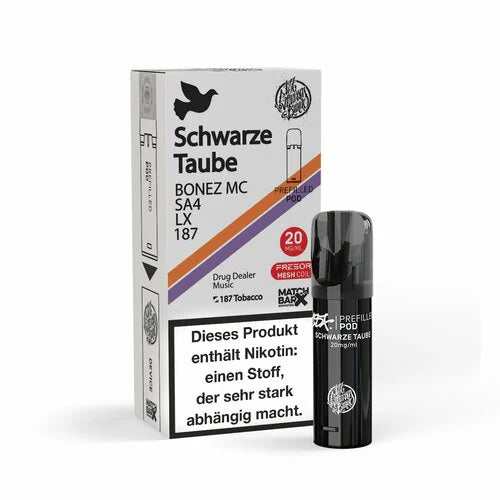 187 strassenbande Schwarze Traube prefilled pod 20mg