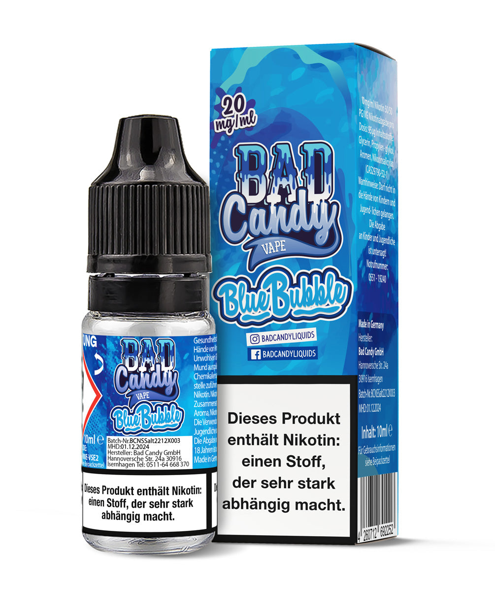 Blue Bubble - NicSalt Nikotin Salz Liquids