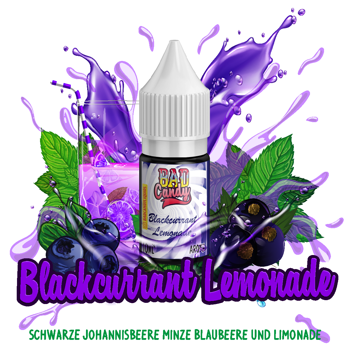 Bad Candy Blackcurrant Lemonade 10ml Aroma