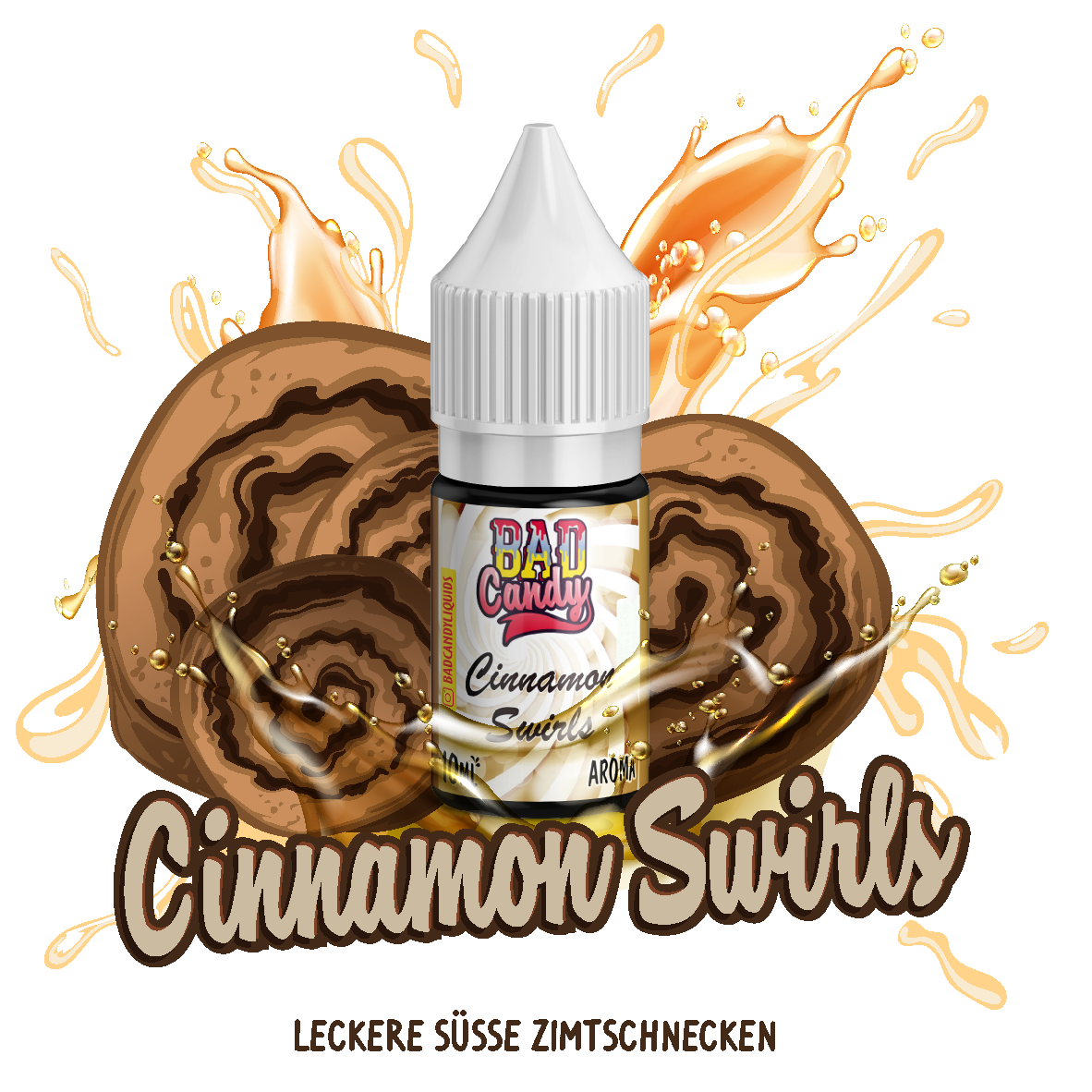 Bad Candy Cinnamon Swirls 10ml Aroma