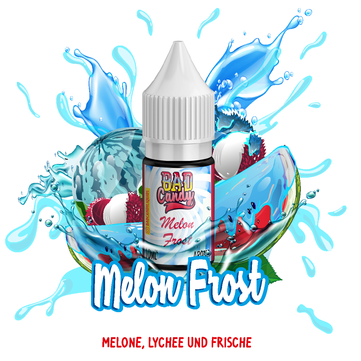 Bad Candy Melon Frost 10ml Aroma