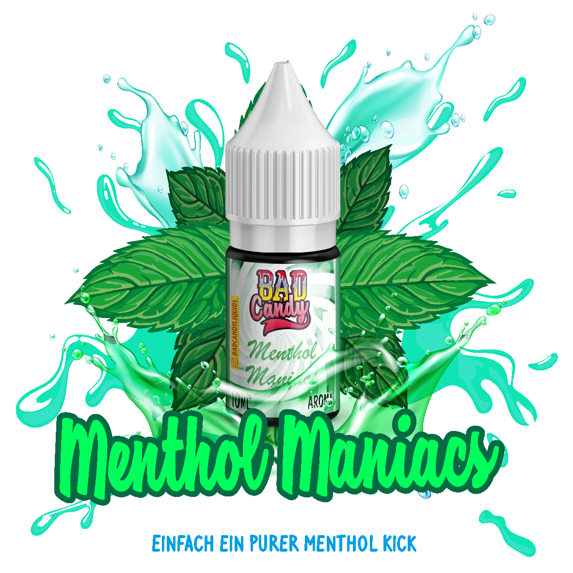 Bad Candy Menthol Maniacs 10ml Aroma