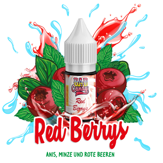 Bad Candy Red Berrys 10ml Aroma