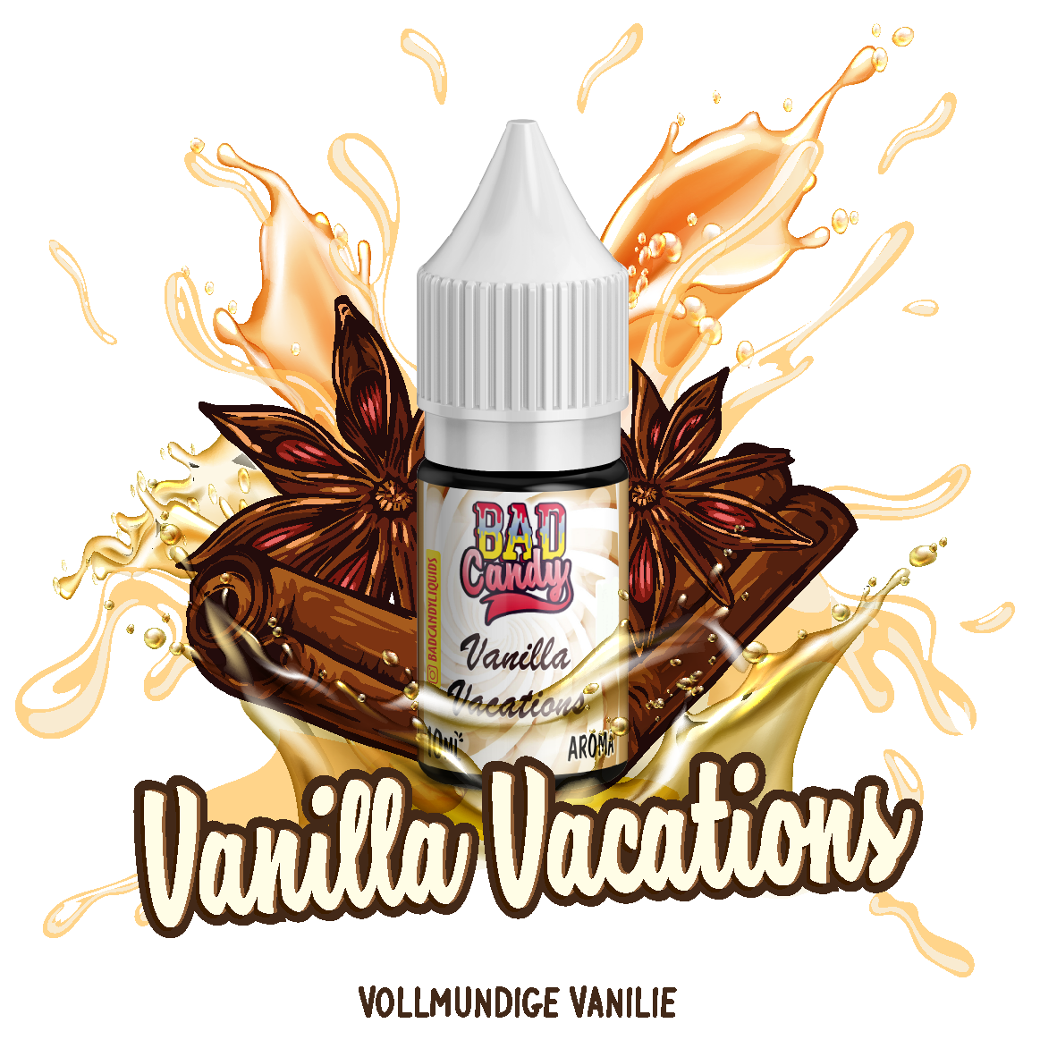 Bad Candy Vanilla Vacations 10ml Aroma