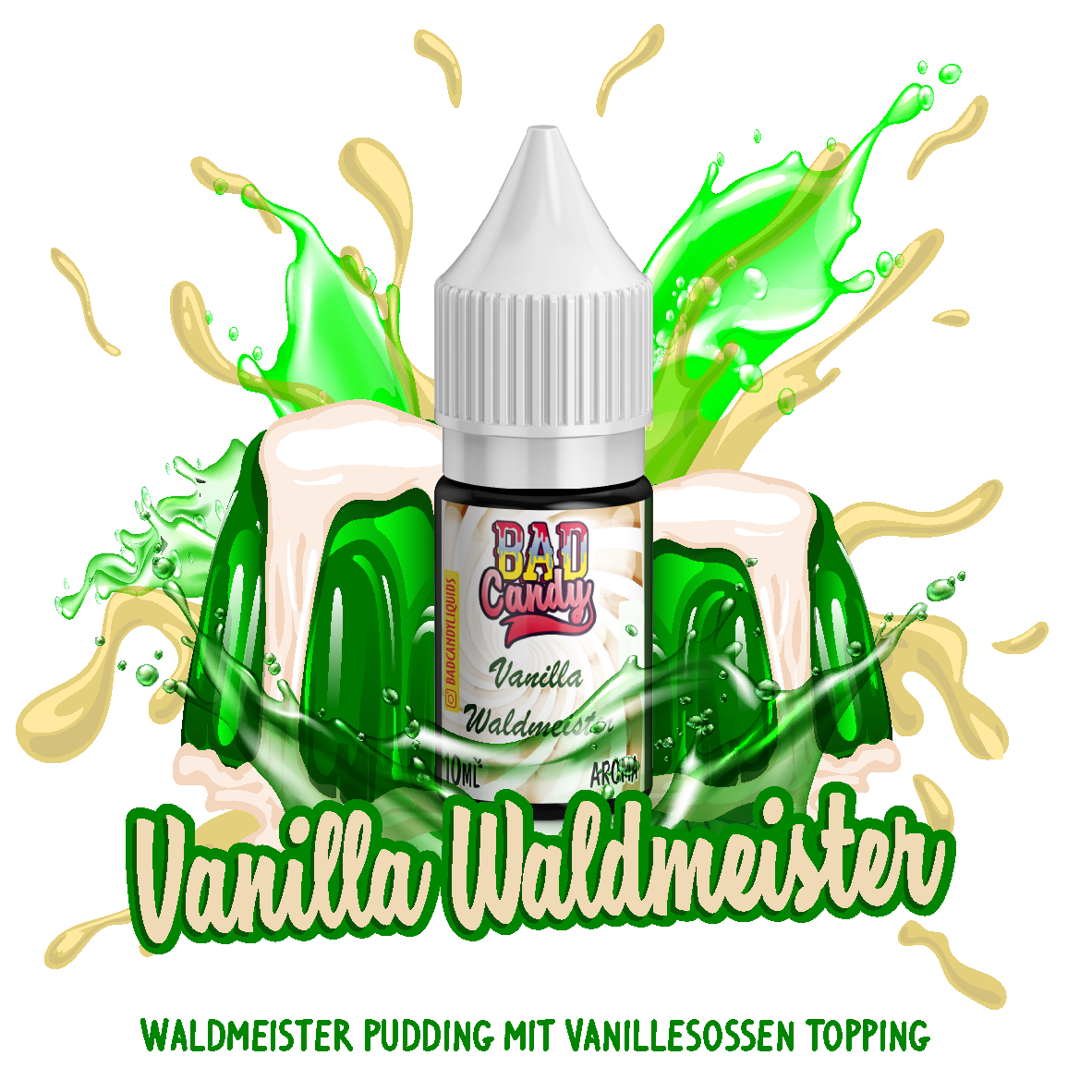 Bad Candy Vanilla Waldmeister 10ml Aroma