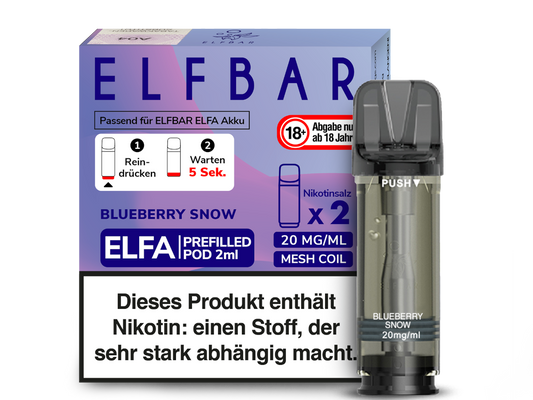 Elfa Pod Blueberry Snoow 20 mg 2Stk