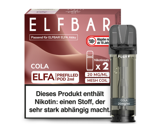 Elfa Pod Cola 20 mg 2Stk