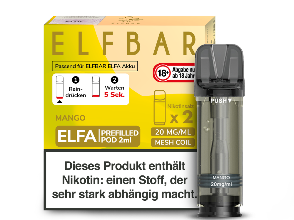 Elfbar Pods Mango vapes