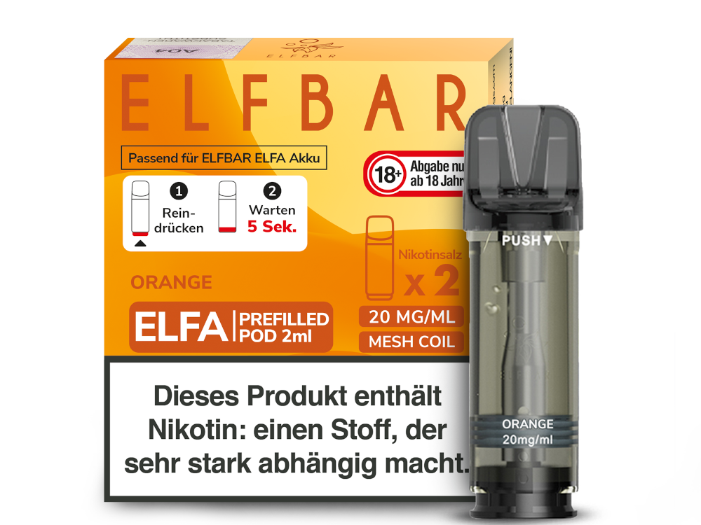 Elfbar Pods Orange 20 mg