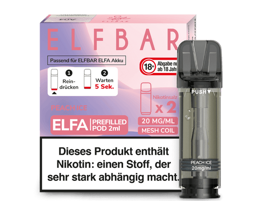 Elfa Pod Peach Ice 20 mg 