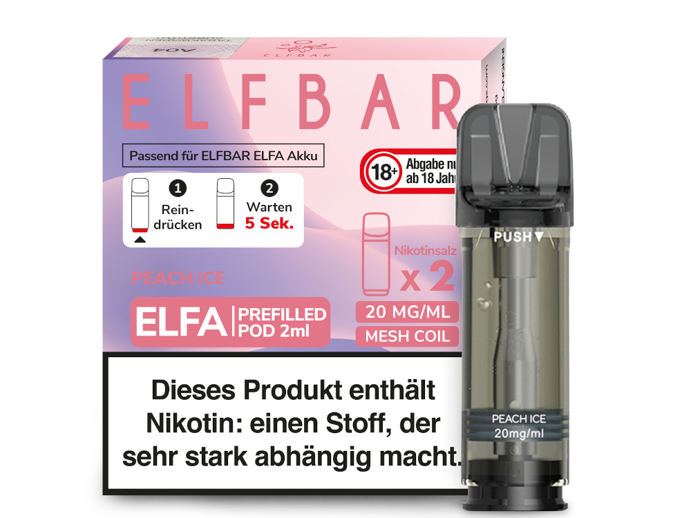 Elfa Pod Peach Ice 20 mg 