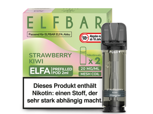 Elfa Pod Strawberry Kiwi 20 mg 2Stk