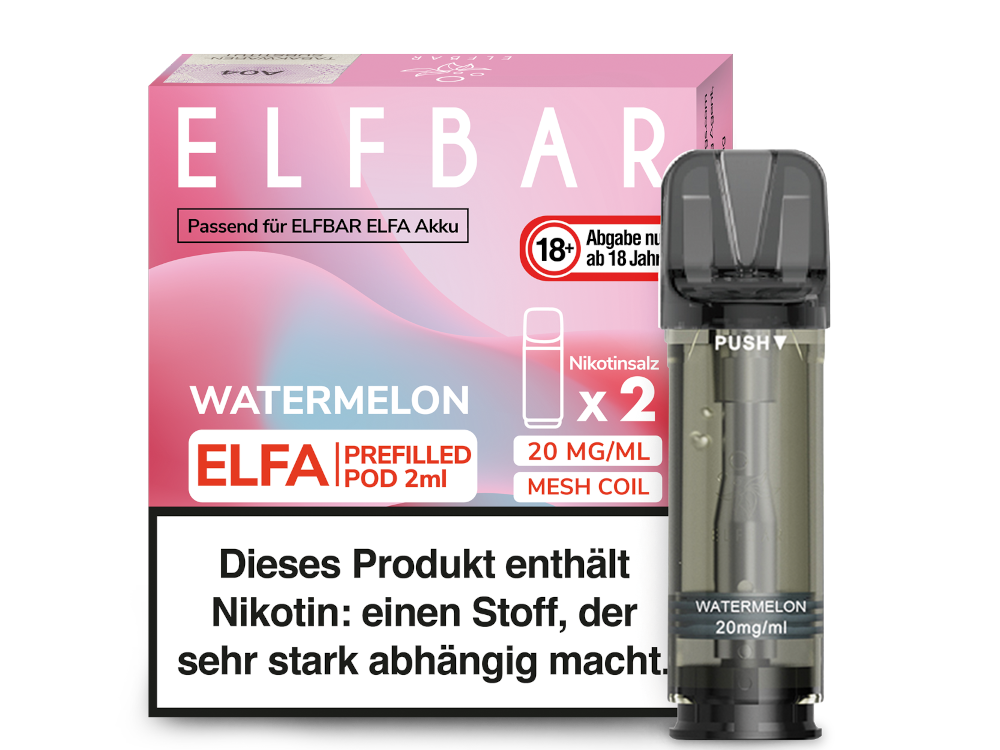 Elfa Pod Watermelon 20 mg 2Stk