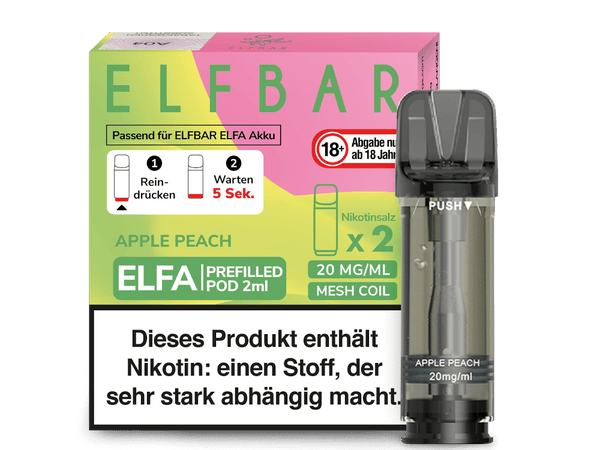 Elfa Pod Apple Peach günstig Vape