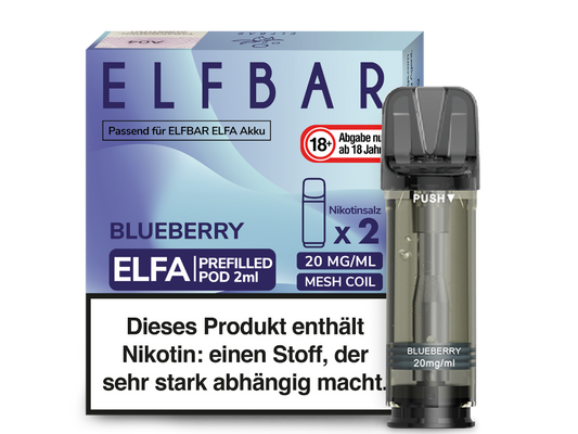 Elfa Pod Blueberry 20mg 2Stk