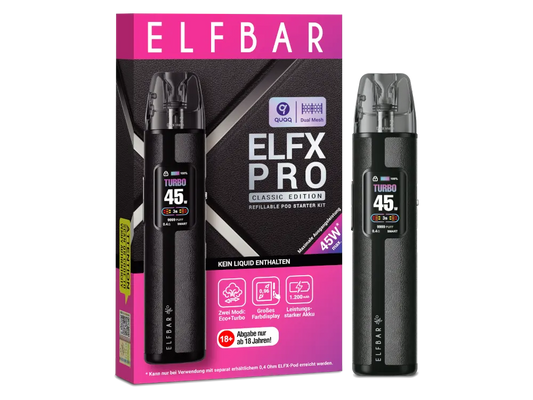 Elfbar ELFX Pro Refillable Kit Black