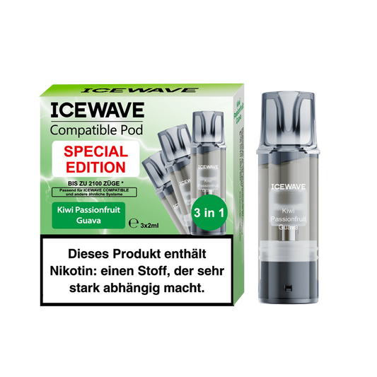 kiwi passionfruit guava Icewave Pods