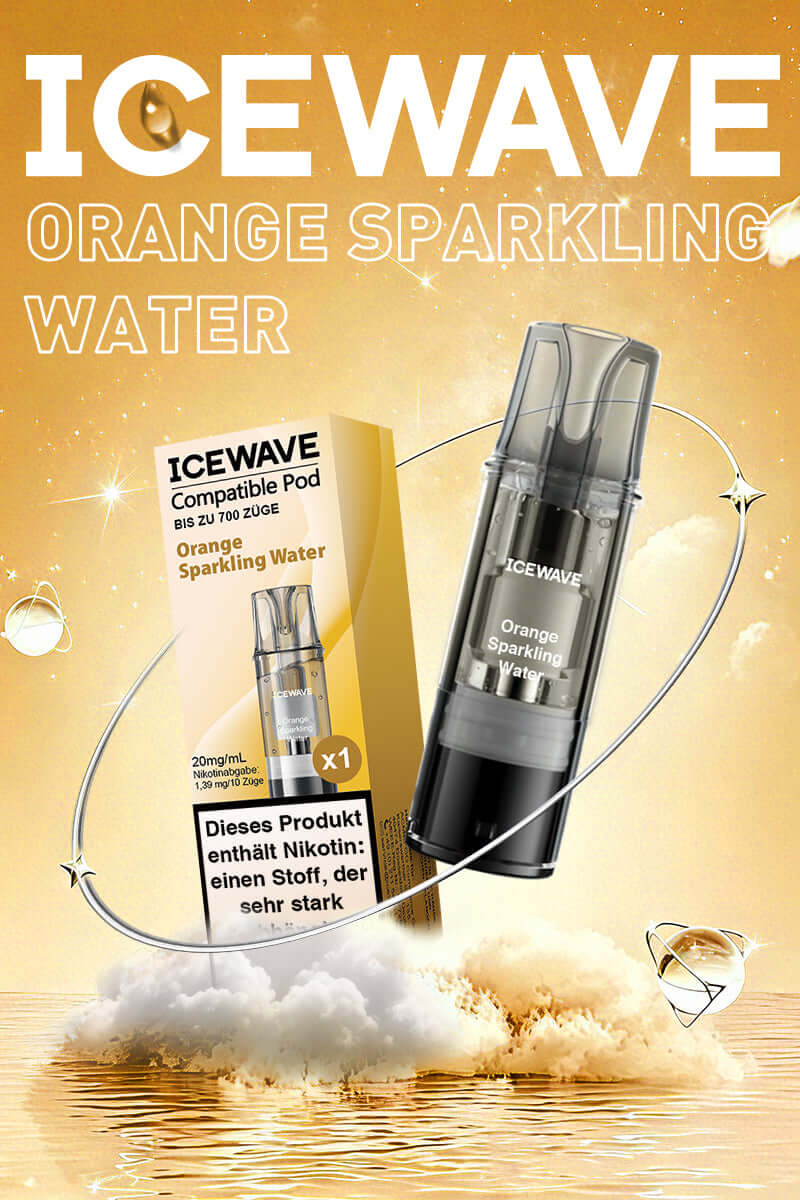 Icewave Pods Orange Sparkling Water