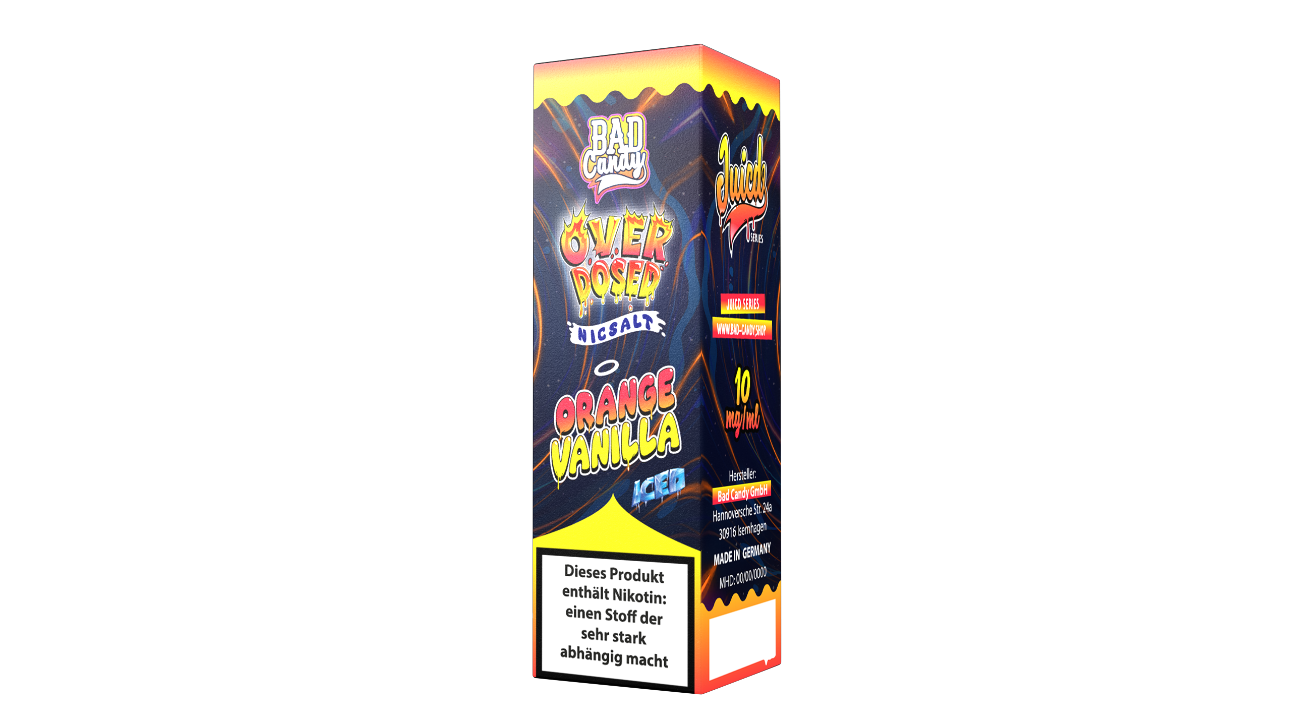Bad Candy Juicd Overdosed Orange Vanilla - Nikotin Salz Liquid