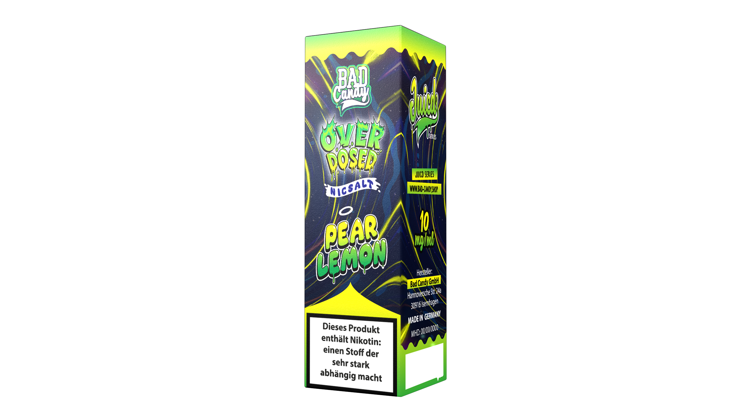 Bad Candy Juicd Overdosed Pear Lemon - Nikotin Salz Liquid