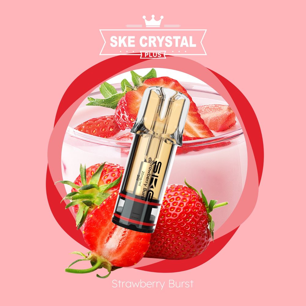 SKE Crystal PLUS Strawberry Burst