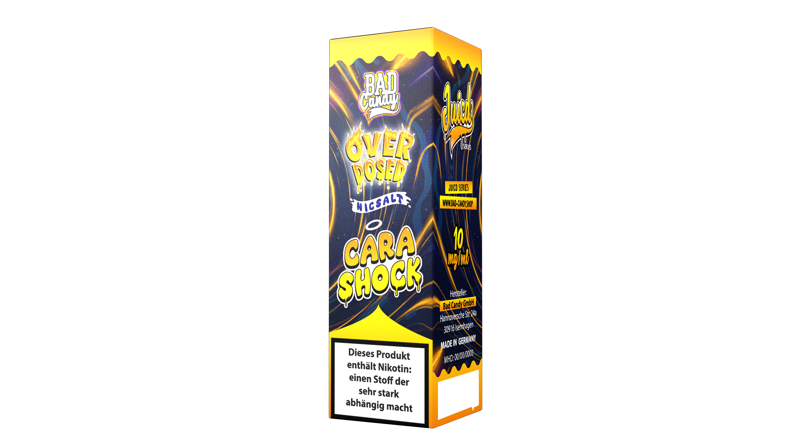Bad Candy Juicd Overdosed Cara Shock - Nikotin Salz Liquid