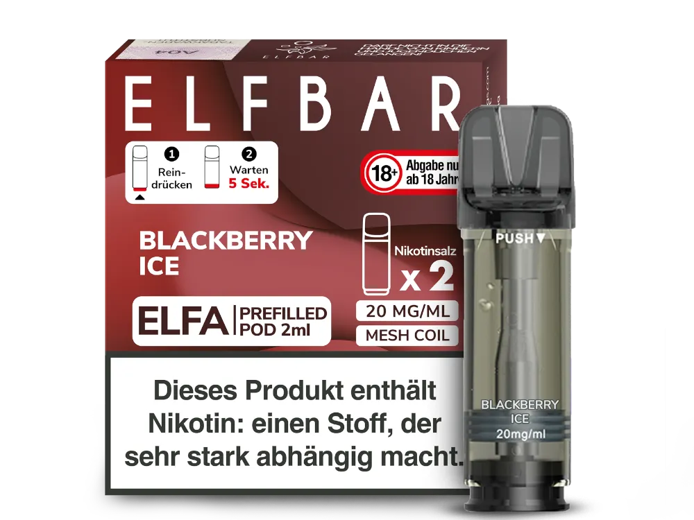 Elfbar Pods Blackerry Ice
