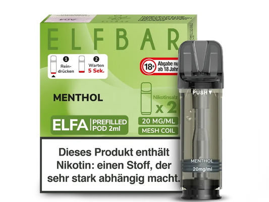 Elfa Pod Menthol 20 mg 2Stk