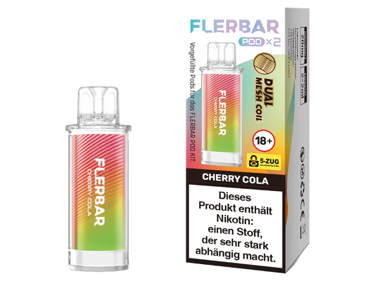 Flerbar Pod Cherry Cola 20 mg 2Stk