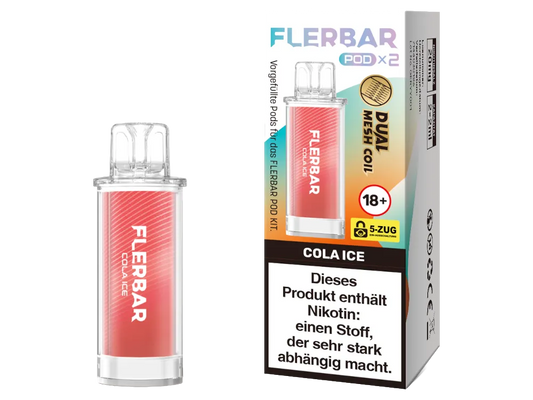 Flerbar Pod Cola Ice 20 mg 2Stk