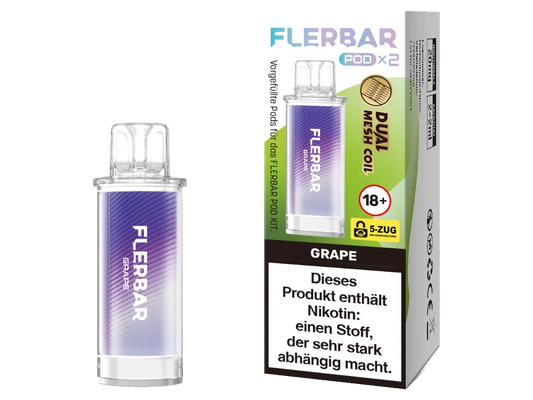 Flerbar Pod Grape 20 mg 2Stk