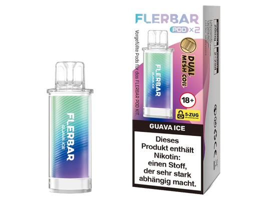 Flerbar Pod Guava Ice 20 mg 2Stk