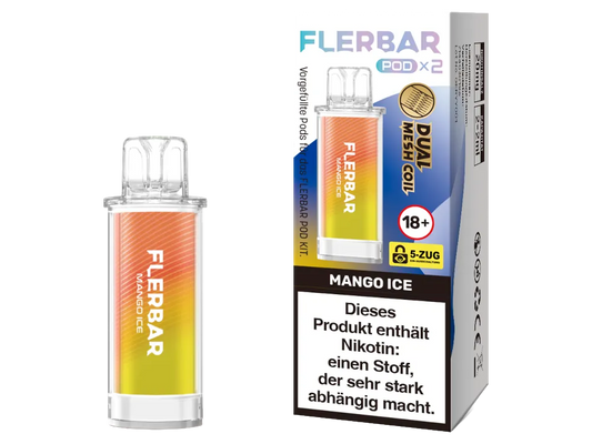 Flerbar Pod Mango Ice 20 mg 2Stk