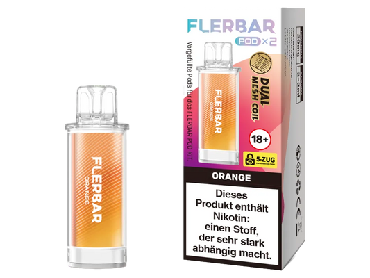 Flerbar Pod Orange 20 mg 2Stk