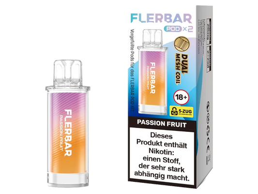 Flerbar Pod Passion Fruit 20 mg 2Stk