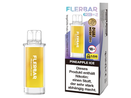 Flerbar Pod Pineapple Ice 20 mg 2Stk