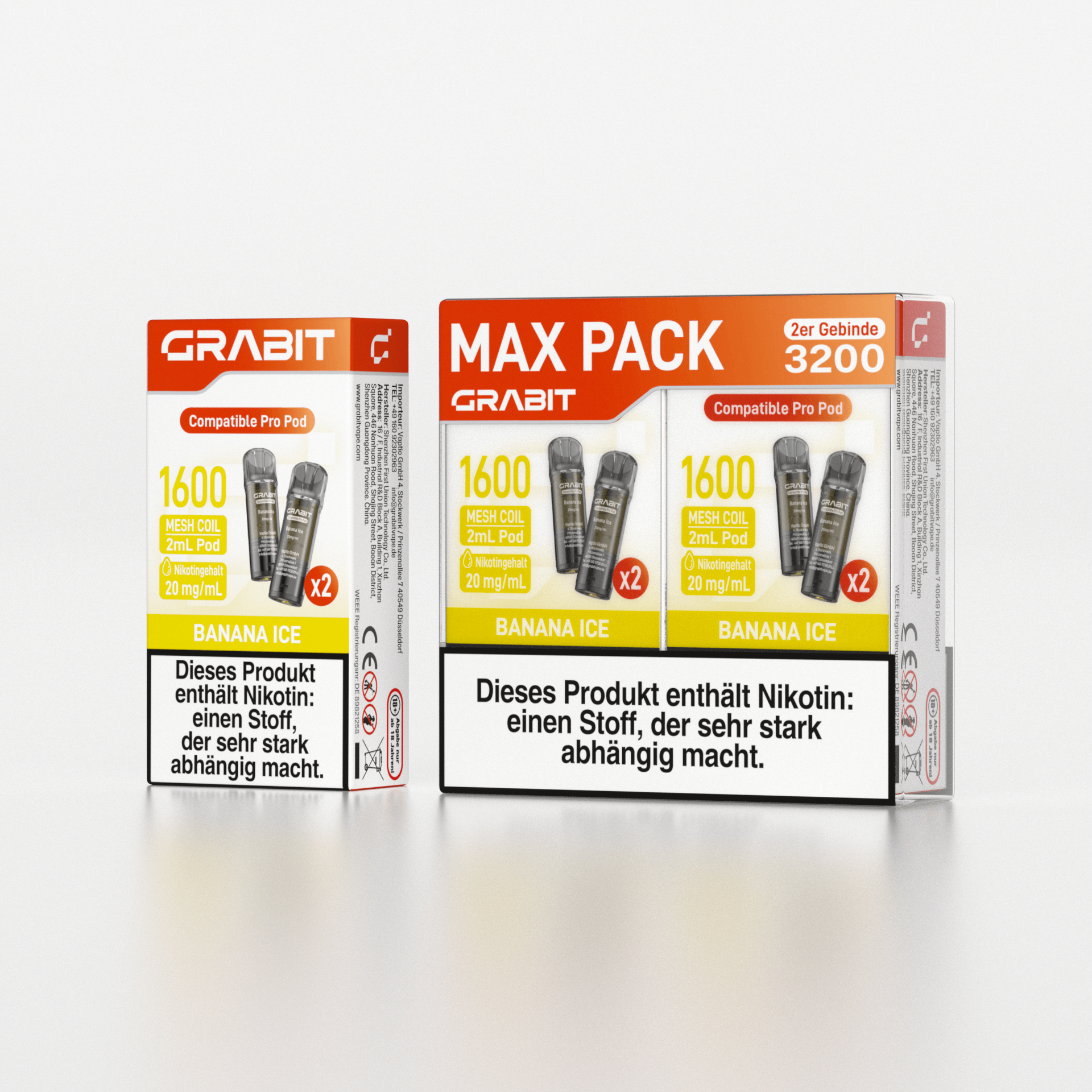 Grabit Pods 4er Pack