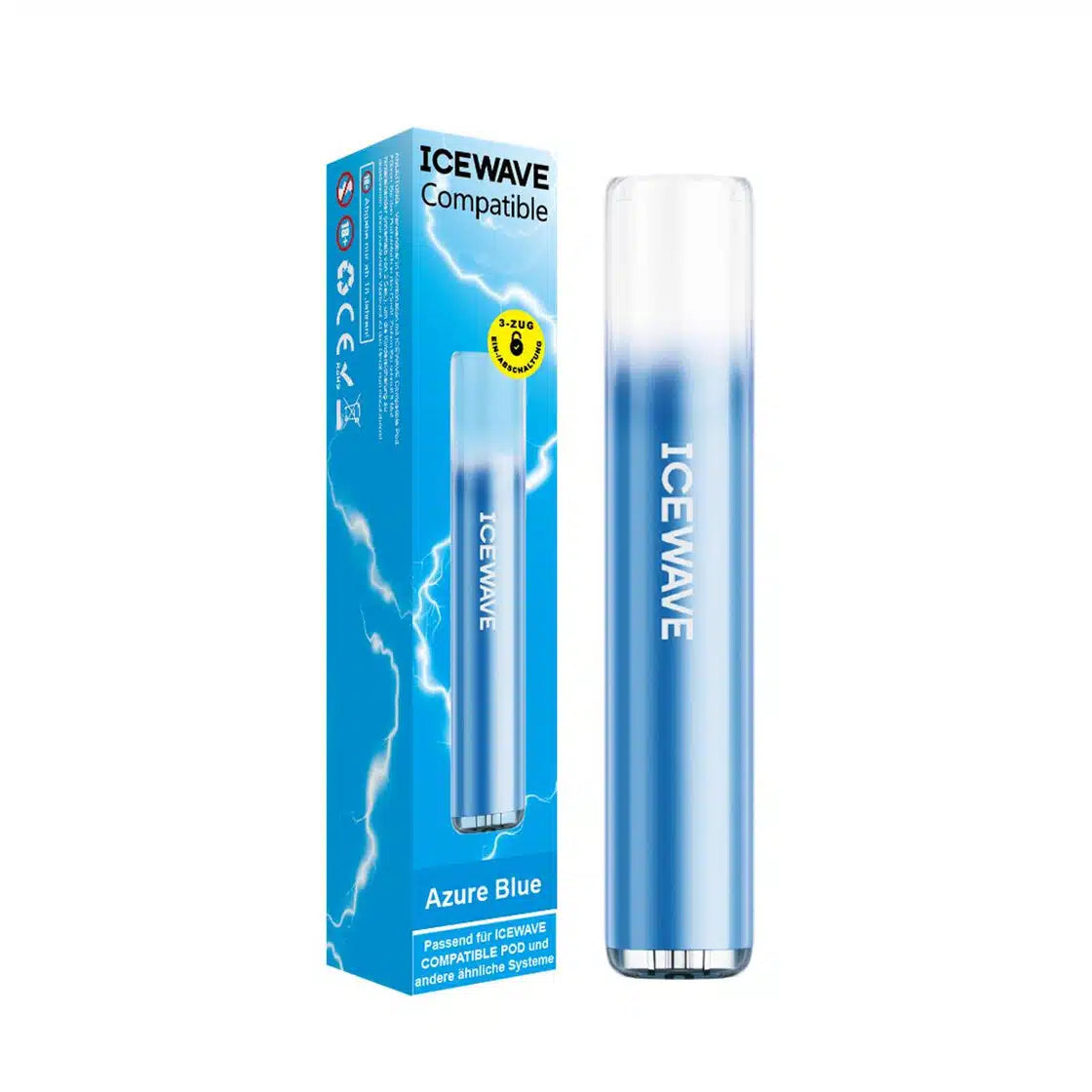 Icewave Akku Elfa kompatibel Azure Blue