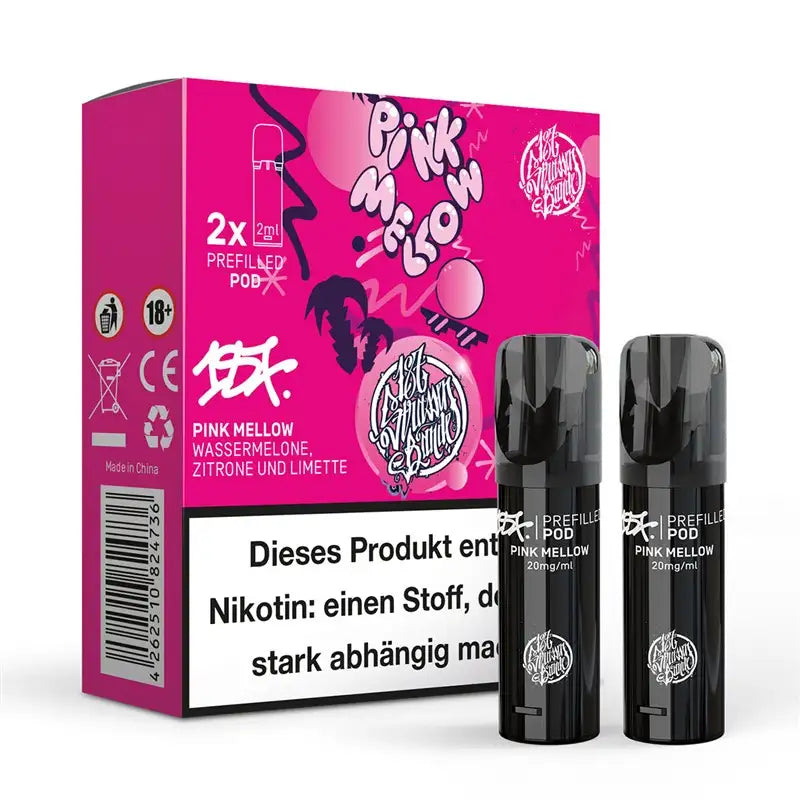 187 - Pink Mellow Prefilled Pod 2Stk 20mg